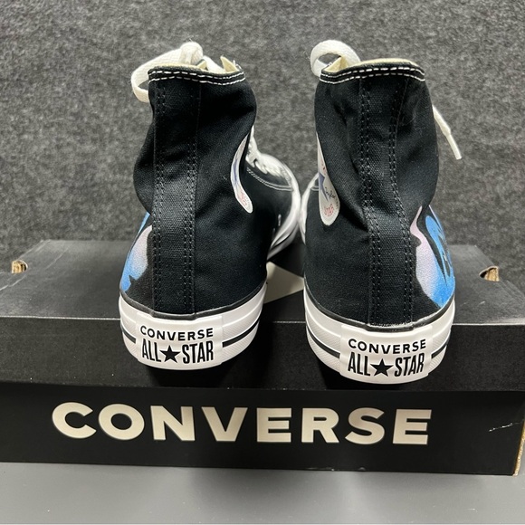 Chuck Taylor All Star Canvas “Stitch” Custom High Tops Size 11 Mens - Picture 5 of 13